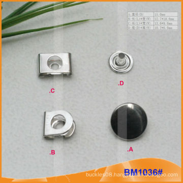 Buttons Snap Fasteners Hook and Bar BM1036